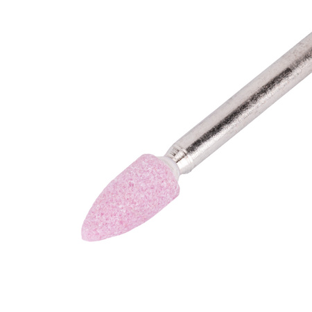 Fresa ovalada pequeña rosa para piedra n.º 8