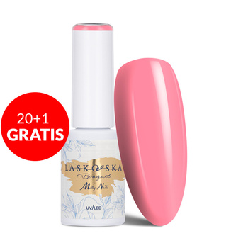 20+1gratis Lakier hybrydowy LED/UV Gel Polish Molly Nails @Bouquet by Laskovska Daisy Flower HEMA/Di-HEMA Free 7g