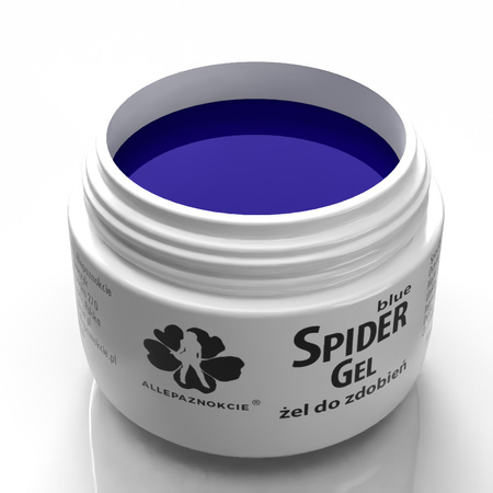 Gel décoratif Spider Gel Allepaznokcie bleu 3 ml
