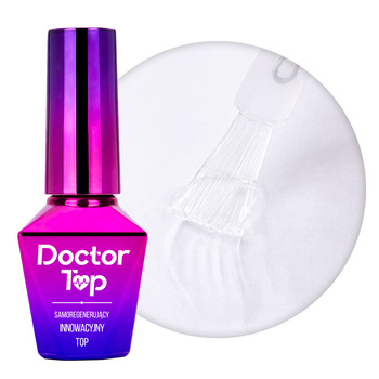 Top glossy self-regenerating no wipe without wiping Doctor Top Molly Nails HEMA/Di-HEMA Free Clear 10g