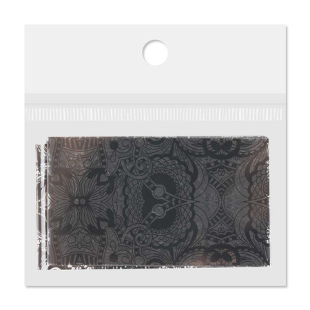 Folia transferowa do paznokci 80 cm Black Nr 13