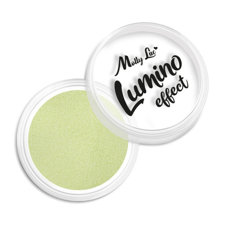 Poudre pour ongles phosphorescente MollyLac Lumino Effect n° 2