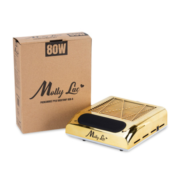 Dissipateur de poussière MollyLac 80 W à encastrer, 1 ventilateur, doré, 858-8
