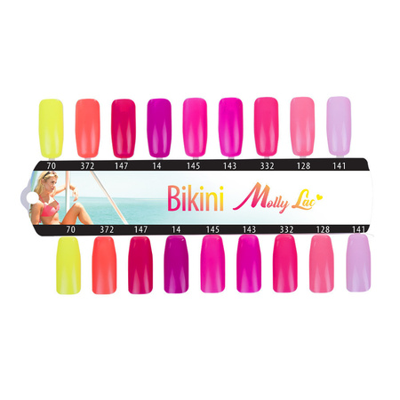 Vernis à ongles classique MollyLac Bikini 10 ml n° 14