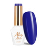 Esmalte híbrido LED/UV Gel Polish Molly Nails Power Flower n.º 727 Blue Hydrangea sin HEMA ni Di-HEMA, 8 g