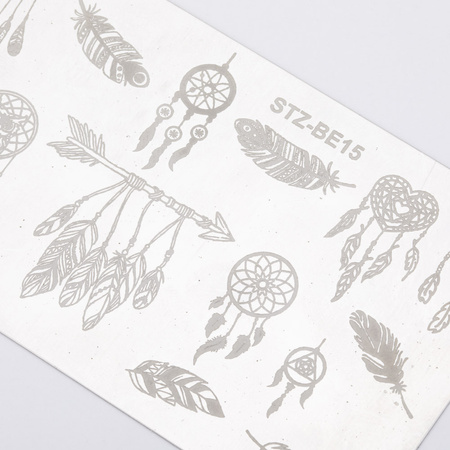 Plate for stamps with patterns STZ-BE15