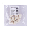 Pedicure caps 7 mm, grit 80, 10 pcs Fabric Podo AlleMed White