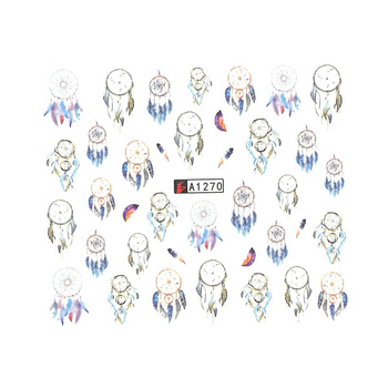 Dreamcatcher Water Nail Stickers A-1270