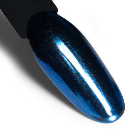 Mirror dust effect for nail art MollyLac Glass Effect Blue No. 8