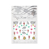 3D self-adhesive glitter Easter nail stickers BLE 1050D