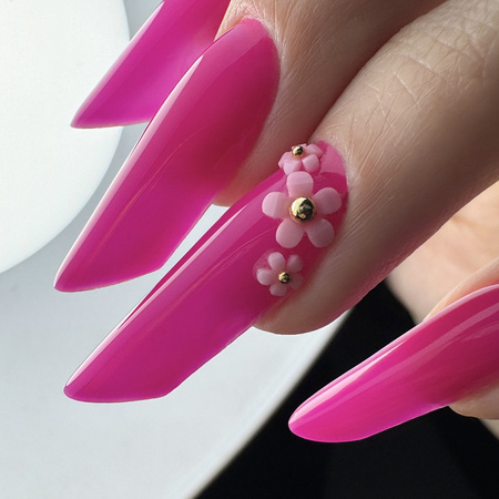 Nageldekorationen: Acrylblumen + Kugeln von Molly Nails, Farbmix, 150 Stück, Nr. 1