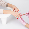 MollyNails White Manicure Stand with Legs