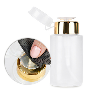 Gold pump dispenser for liquids, 150 ml