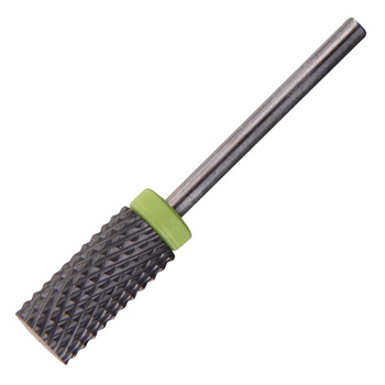 Fresa ceramica nera a cilindro C 3/32" a barilotto largo, resistente