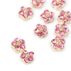 3D-Blumen-Nageldekorationen von Molly Nails K1118, 10 Stück