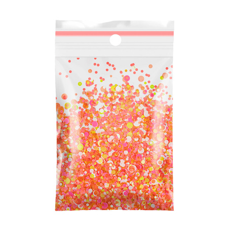 Bunte Nagelverzierung Pop-Up! Sommersprossen, Konfetti, Tropfen, Punkte, Kreise – Princess Nails Nr. 4, 20 g