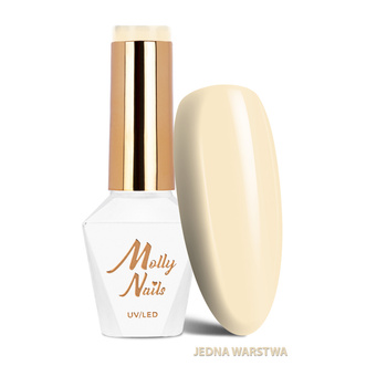 Smalto ibrido Molly Nails Glamour Women Lucky Jade Stone senza HEMA/Di-HEMA 8 g n. 1