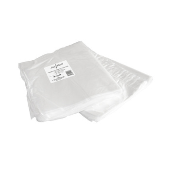 AlleMed HDPE-Plastiktüten für die Pediküre, 50 x 50 mm + 2 Laschen (50 Stück)