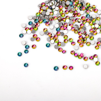 Strass per unghie in vetro SS3 Vulcano, circa 1440 pezzi, confezione