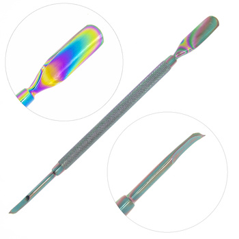Rainbow No. 5 Double-Sided Cuticle Pusher and Nail Cleaner