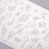 Stempelplatte mit Motiven von Nicole Diary Nr. 213