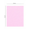 Coussinets en non-tissé pour filtre d'absorbeur, roses, 100 pièces