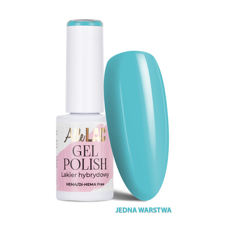 Vernis hybride LED/UV Gel Polish Blues BL11 Lagoon AlleLac sans HEMA/Di-HEMA, 6 g