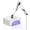 Molly Nails 36W UV/LED nail lamp for hybrid varnishes, gels, and acrylic gels, white V10