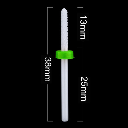 Keramikfräser für Nagelhaut Small Barrel Ball C 3/32" stark