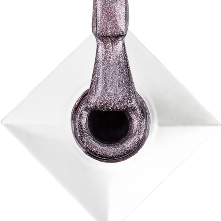 Esmalte híbrido magnético con efecto ojo de gato Cat Eye Womanity Steel Molly Nails sin HEMA/Di-HEMA, 8 g, n.º 448