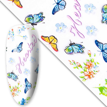 Butterflies Transfer Film, 100 cm, No. 4