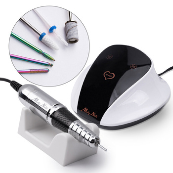 Máquina para uñas Molly Nails de 68 W para manicura y pedicura, color blanco, modelo M18, 45 000 rpm