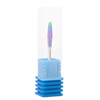 Professioneller Kobalt-Wolfram-Fräser, Regenbogenmodell, Small Cone Bit, M 3/32", Nr. 8