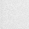 Lámina de transferencia para uñas, 80 cm, blanca, n.º 4