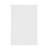 Adhesivos para uñas / French / Línea de sonrisa francesa, 48 unidades, blanco, STZ-CS169