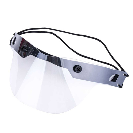 Reusable universal black mini face shield for mouth and nose