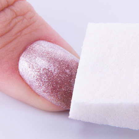 Sponge for ombre and makeup, latex, white, 2 pcs