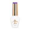 Molly Nails Flashing Lights Neon Fig Fiction HEMA/Di-HEMA Free Hybrid Nail Polish 8g No. 648