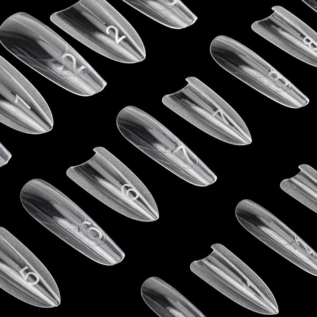 Double sandwich dual forms for nail construction Sandwich dual forms oval W557 Molly Nails 240 pcs