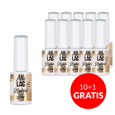 10+1gratis Lakier hybrydowy LED/UV Gel Polish Nr 320 Limited Edition AlleLac HEMA/Di-HEMA Free 5g