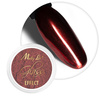 Polvo con efecto espejo para decorar uñas MollyLac Glass Effect Red n.º 3