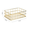 Gold Metal Basket Organizer No. 2