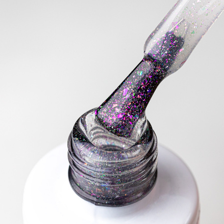 Top Glitter sin necesidad de limpiar AlleLac Aurora sin HEMA ni Di-HEMA, 7 g