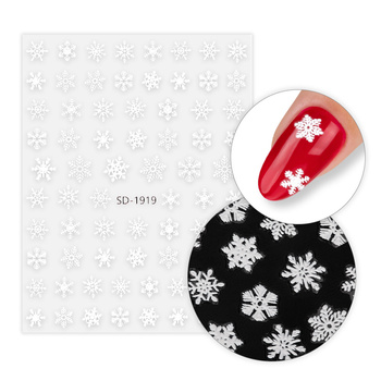 Adesivi per unghie 5D autoadesivi natalizi Molly Nails SD-1919