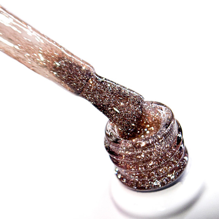MollyNails Flashing Lights Bitter Brown HEMA/Di-HEMA Free Hybrid Nail Polish 8g No. 564