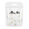 3D-Perlen-Blumen-Nageldekorationen Molly Nails Nr. 3, 10 Stück