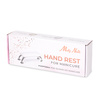 MollyNails White Manicure Rest with Gold Legs