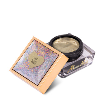Pasta para decoraciones Nail Art ProArt Paste de Molly Nails, color White Gold, sin HEMA ni Di-HEMA, 5 g