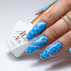 Lakier hybrydowy Molly Nails Blue Sky Sky Blue HEMA/Di-HEMA Free 8g Nr 114