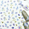 Autocollants pour ongles « Plumes fines » R054
